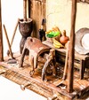 Porta Chaves Chalé de Taipa em Miniatura Médio
