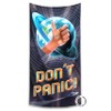toalha geek - don't panic!