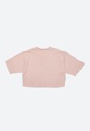 Camiseta Cropped Grid and grow - Rosê