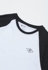 Camiseta Manga Longa Raglan Authentic - Branca