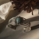 imagem do produto Bracelete - Mountain Bird 100% Prata & Esmeralda | Mountain Bird Bracelet 100% Silver and Emerald