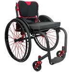 Cadeira de Rodas Monobloco Sigma Smart Alumínio com Assento e Encosto Rígido