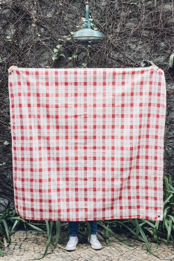 toalha picnic xadrez