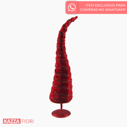 Cone de Veludo G - Vermelho (9192)