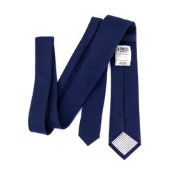 Gravata Slim - Merino Blue Tweed