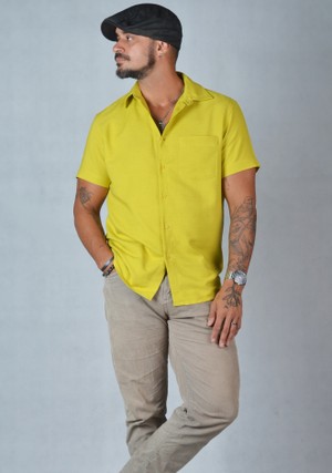 Camisa Rafa Amarelo