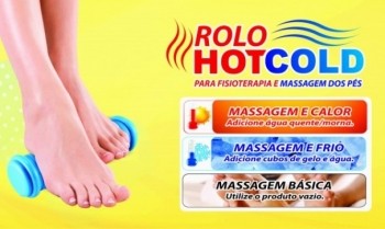 Rolo HotCold para Fisioterapia e Massagem nos Pés - Ref.: AC 078