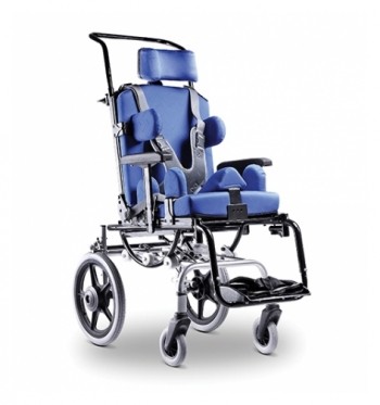 Cadeira de Rodas Postural T1 - Capa Azul Ortobrás