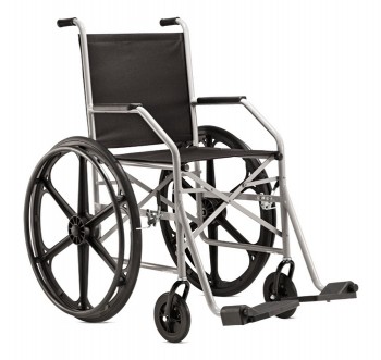 Cadeira de Rodas 1009 PM 90kg (assento 40cm) Jaguaribe