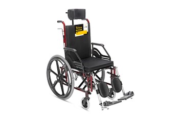 Cadeira de Rodas Confort Tetra Reclinável até 120Kg