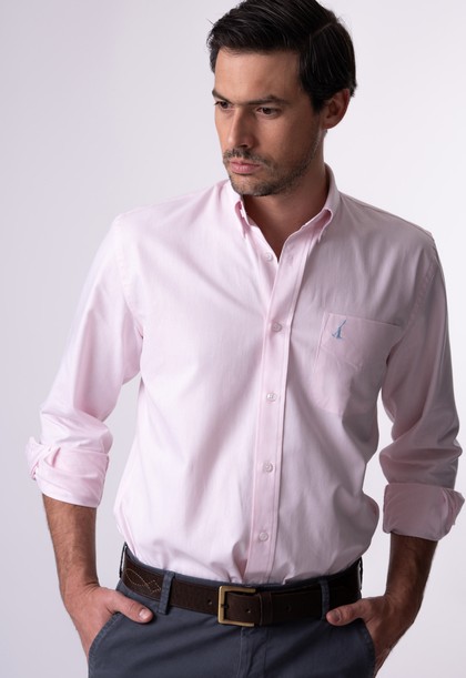 Camisa Masculina Miguel Rosa