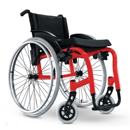 Cadeira de Rodas Monobloco Star Lite Ortobras Alumínio Peso Leve