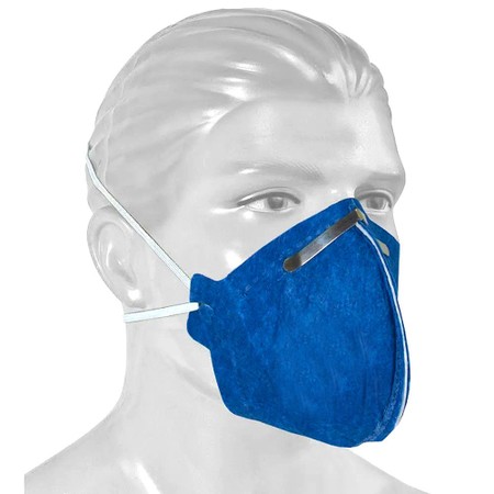 Kit Máscara N95 PFF2 Descartável Profissional de Proteção Respiratória - 10 Unidades