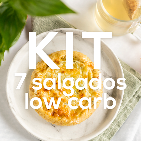 Kit 7 Salgados Low Carb
