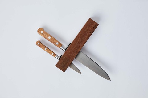 Cepo de facas em madeira cumaru