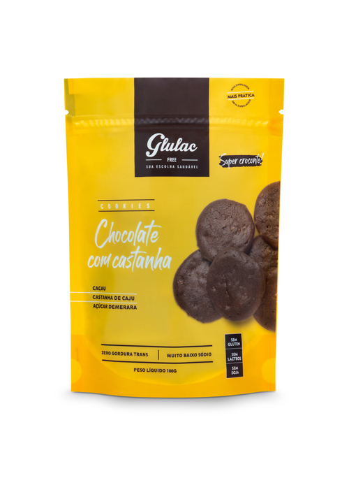 Foto do produto Cookies de Chocolate com Castanhas - 80g