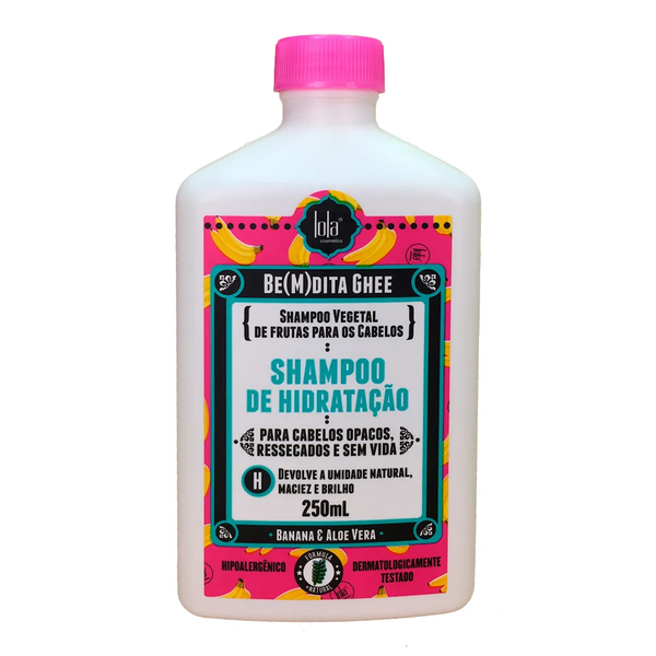 Foto do produto Shampoo Hidratação 250ml Be(M)dita Ghee Banana & Aloe Vera - Lola