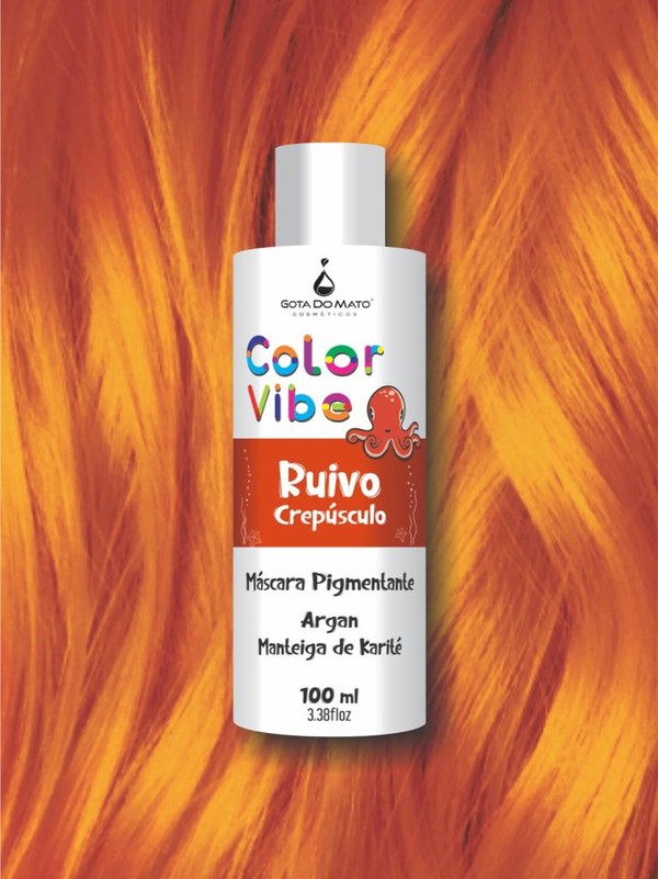 Foto do produto Máscara Pigmentante Ruivo Crepúsculo 100ml - Color Vibe