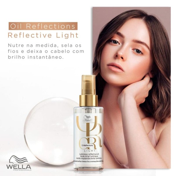 Foto do produto Óleo Capilar 100ml - Wella Professionals Oil Reflections Reflective Light