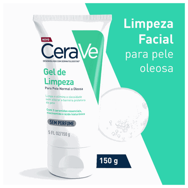 Foto do produto Gel de Limpeza Facial 150g - CeraVe Foaming Cleanser