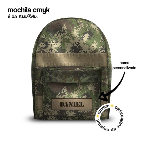 Foto do produto mochila adulto cmyk - camuflagem militar