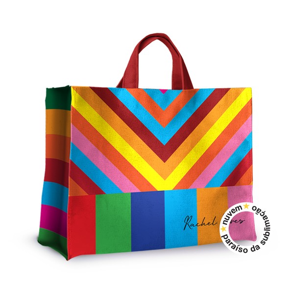 Foto do produto bolsa bagbag coleção fashion - abstract chevron colors