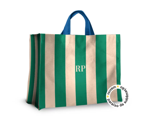 Foto do produto mini bag coleção alto verão - green stripes