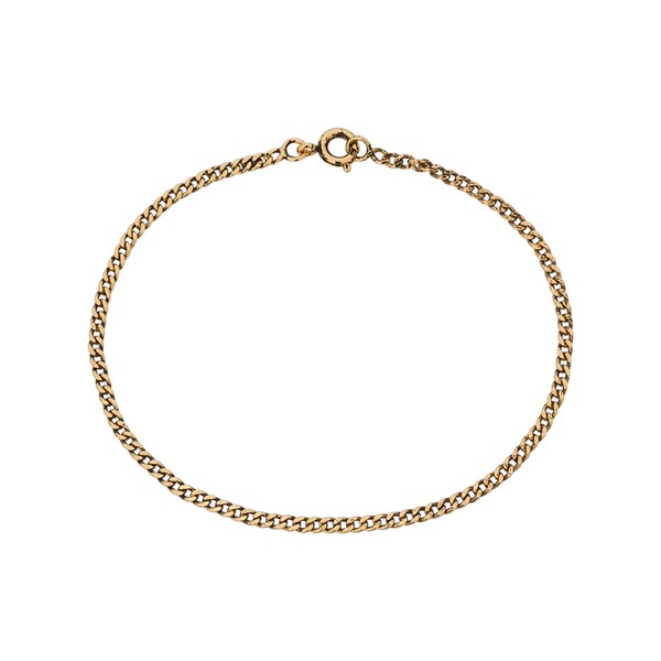 Pulseira - Groumet banhado a Ouro 18k | Bracelet Groumet gold-plated metal