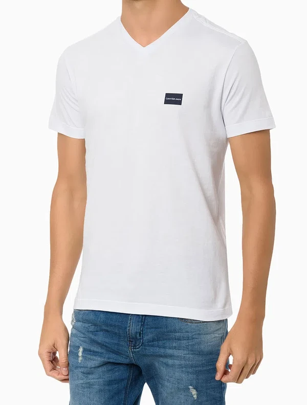 Foto do produto Camiseta Calvin Klein Dec V MC CKJ Logo