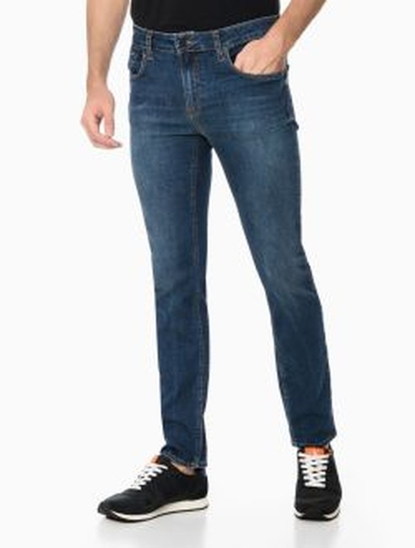 Foto do produto Calça Jeans Calvin Klein Five Pockets Skinny Cintura Baixa