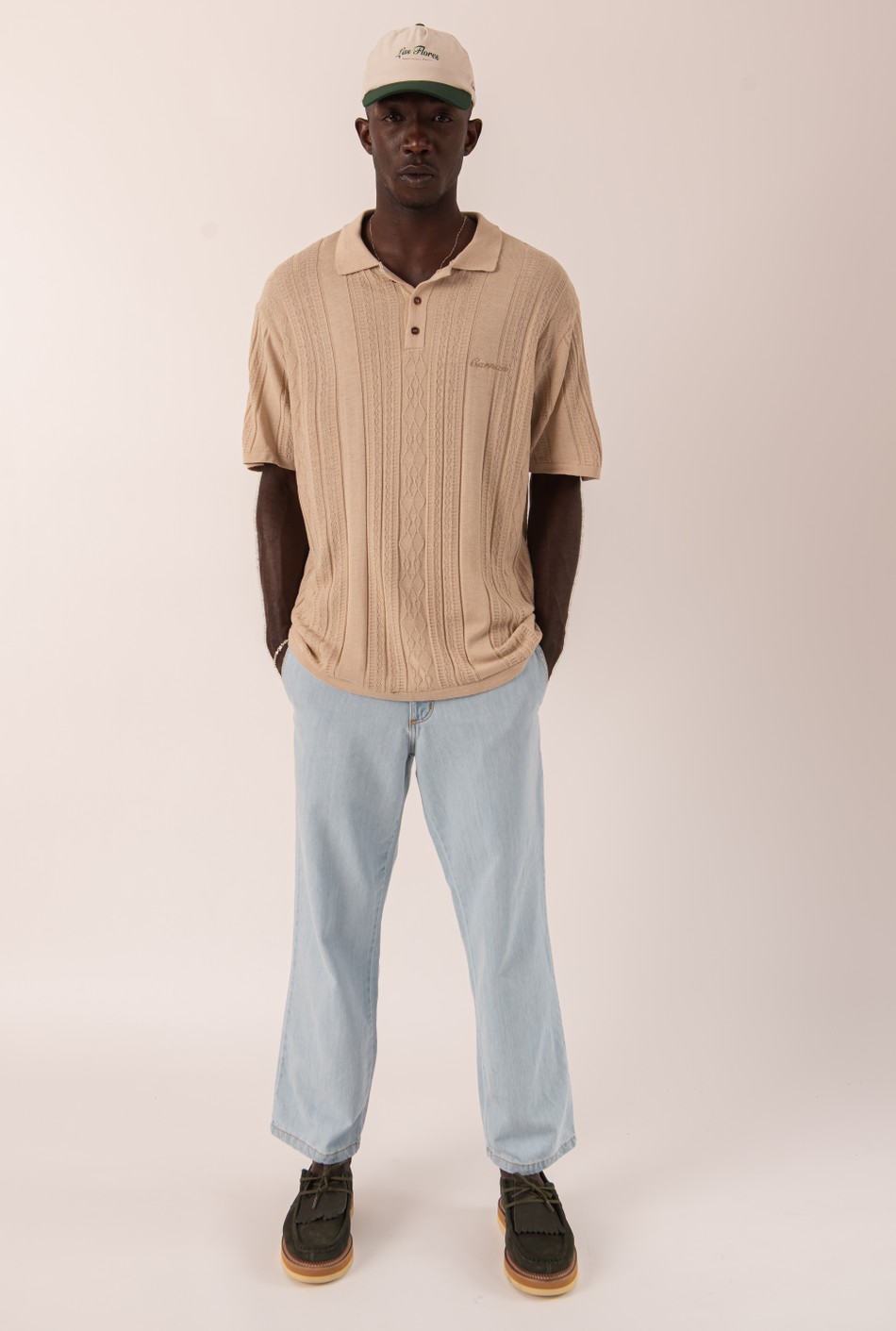 Sand Tricot Polo
