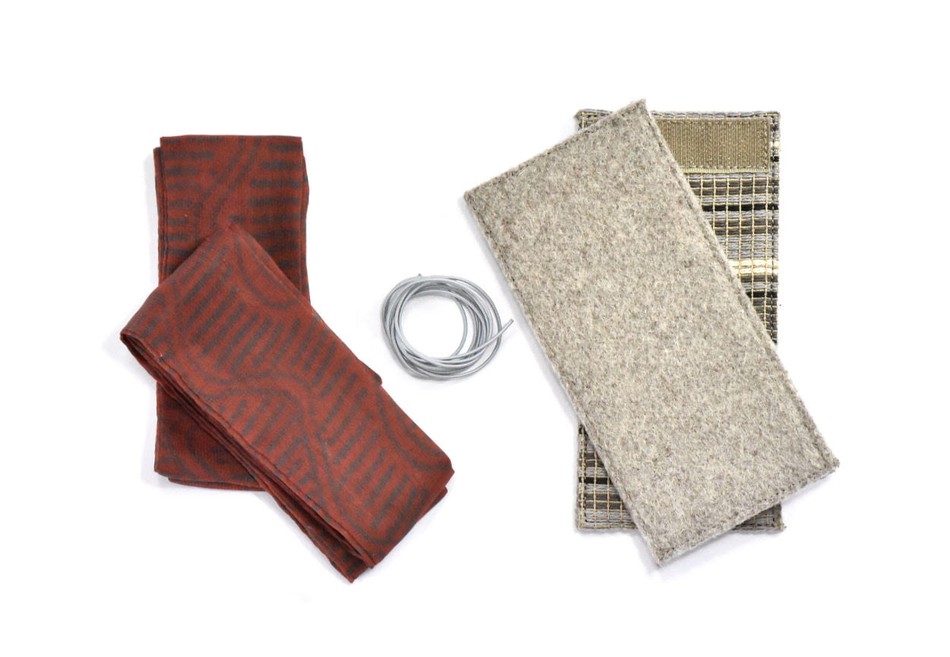 Origami Fechado Couro Cinza + Acessórios|Origami Fc Leather Gray+ Accessories
