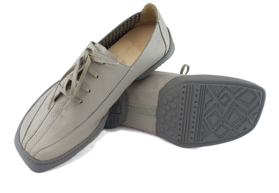 Tênis Fut Couro Cinza + Acessórios|Sneaker Fut Leather Gray + Acessories