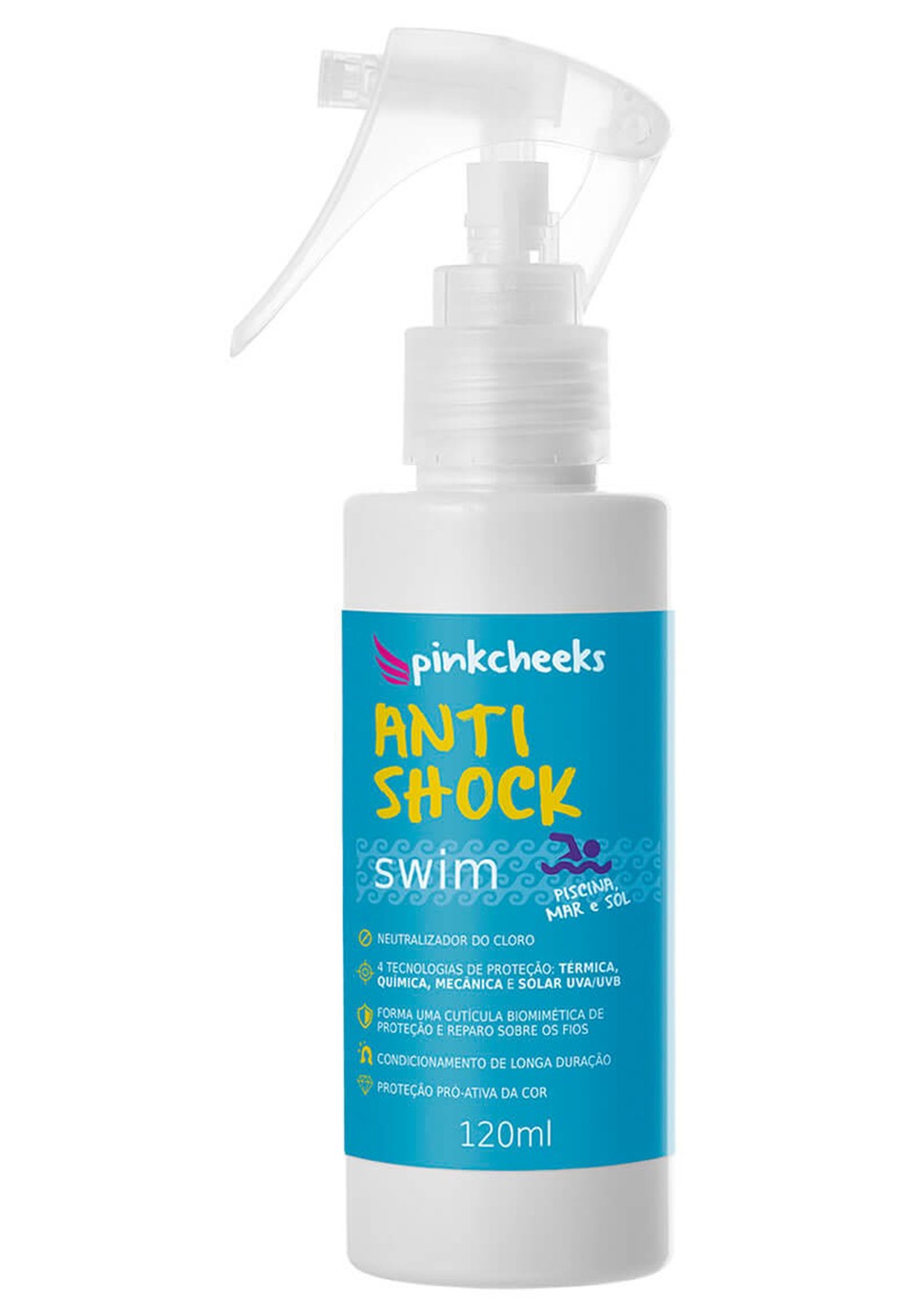 Anti Shock Swim 120ml - Pink Cheeks