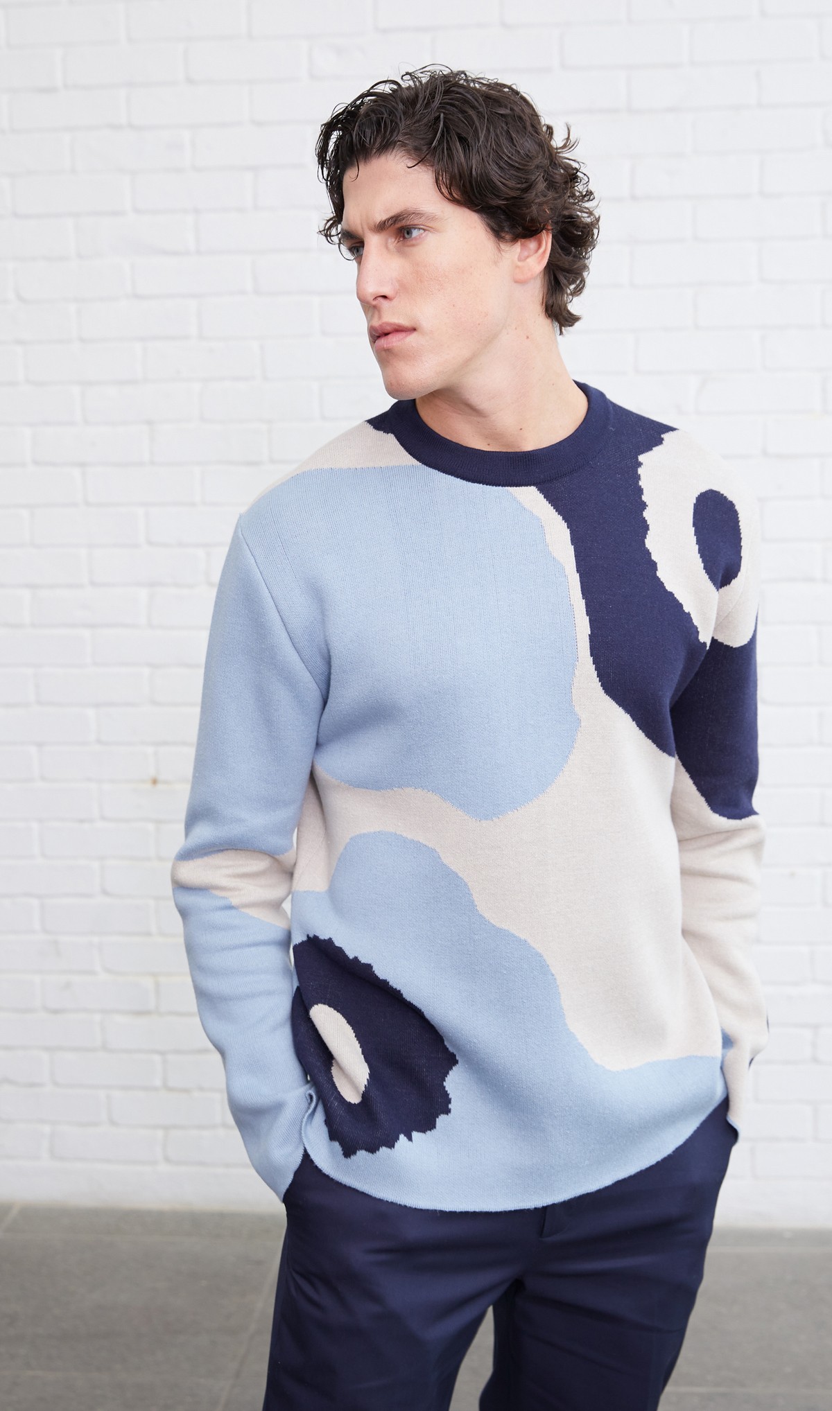 Sweater Jacquard Tricot