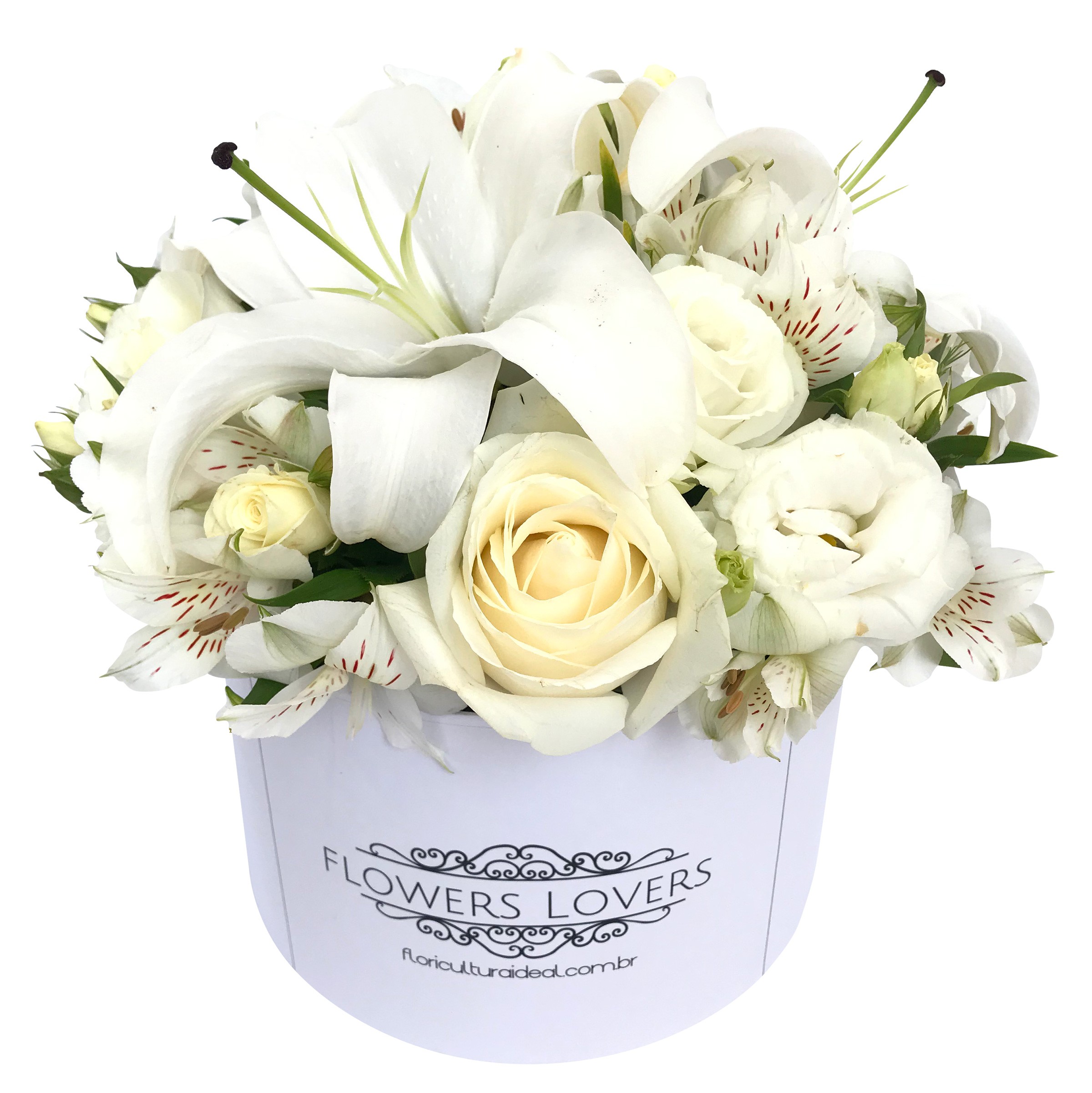 Foto do produto Box Flower White